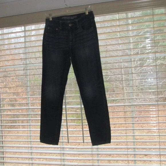 AMERICAN EAGLE Boy Jean Medium Wash Jeans Size 4 Regular - Picture 1 of 6